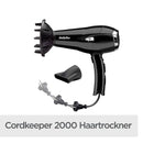BaByliss Haardroger Cordkeeper 2000 met snoeroprolsysteem, 1 stuk