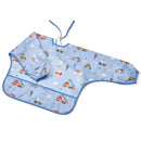 babylove Slabbetje met mouwtjes, blauw, voertuigen, 1 stuk