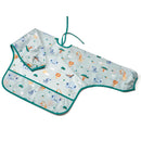 babylove Slabbetje met mouwtjes, groen, dieren, 1 stuk