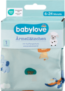 babylove Slabbetje met mouwtjes, groen, dieren, 1 stuk