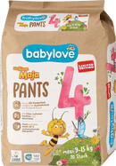 Babylove Baby pants naturel taille 4 Maxi (9-15 kg), 20 pièces