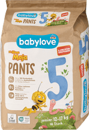 babylove Babybroekjes Maya de Bij maat 5 junior (12-17 kg), 18 stuks
