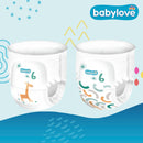 babylove Baby Pants Premium boîte mensuelle taille 6 XL (18-30 kg), 72 pièces.