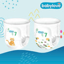 babylove Baby Pants Premium boîte mensuelle taille 7 XXL (18+ kg), 72 pièces.