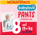 babylove Baby Pants Premium maat 8 XXL (19+ kg) maandpakket, 64 stuks