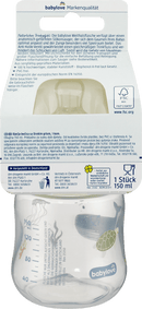 babylove Babyfles met brede hals, mint, 150 ml