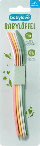 babylove Babylepels in pastelkleuren, 5 stuks