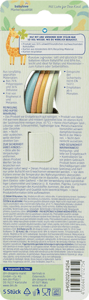 Cuillère pour bébé babylove nature, 5 pièces