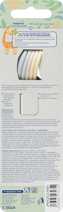 Cuillère pour bébé babylove nature, 5 pièces