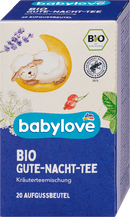 babylove Baby Tea Thé Bonne Nuit Bio dès 5 mois, 35 g