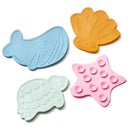 Autocollant de bain Babylove, 4 pièces