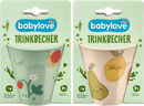babylove 9-hoekige beker met tuindieren, 1 stuk