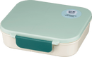 babylove Lunchbox met vakjes beige/groen, 1 stuk