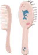 babylove Borstelset roze dolfijn 2-delig, 1 stuk