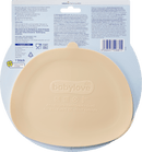 Babylove Tableau d'apprentissage en silicone, beige, 1 pièce