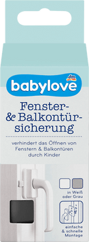 Serrure de fenêtre et de porte de balcon babylove pour enfants, 1 pièce