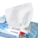 babylove Débarbouillettes humides, 15 pièces