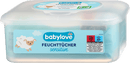 babylove Vochtige doekjes sensitive doos, 80 stuks