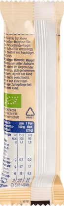 babylove Fruit- en graanreep appel-banaan-mango vanaf 1 jaar, 25 g