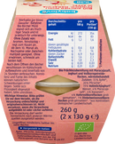 babylove Fruit & granen Bircher-muesli perzik, maracuja in appel vanaf de 10e maand, 2 x 130 g, 260 g