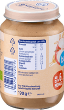 babylove Fruit & granen: pruim in appel met griesmeel, vanaf de 6e maand, 190 g