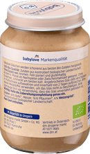 babylove Fruit & granen: pruim in appel met griesmeel, vanaf de 6e maand, 190 g