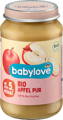 babylove Fruit: puur appel vanaf de 5e maand, 190 g