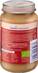 babylove Fruit, gebakken appel, pruimenpuree & vanillesaus vanaf de 5e maand, 190 g