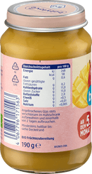 babylove Fruit: mango & kiwi in appel, vanaf de 5e maand, 190 g
