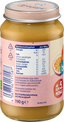 babylove Fruit: perzik & maracuja met appel, vanaf de 5e maand, 190 g