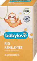 babylove Kamille-thee met milde smaak vanaf de 5e maand (20 zakjes), 35 g