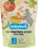Muesli pour enfants Babylove Pomme-Poire-Étoiles, dès 1 an, 125 g