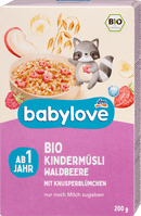 babylove Kindermuesli bosvruchten vanaf 1 jaar, 200 g