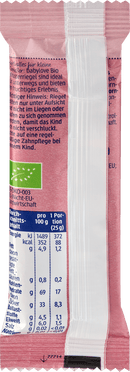babylove Knapperige reep appel-kers vanaf 1 jaar, 25 g
