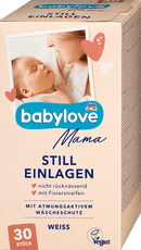 babylove Mama Pansements d'allaitement blancs, 30 pièces