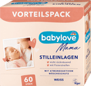 Coussinets d'allaitement Babylove Mama blancs, 60 pièces