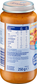 babylove Menu Chili sin Carne vanaf 12 maanden, 250 g