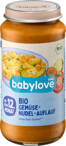 babylove Menu: groente-pastaschotel vanaf de 12e maand, 250 g