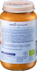 babylove Maaltijd: aardappelen met rundergoulash vanaf de 8e maand, 220 g