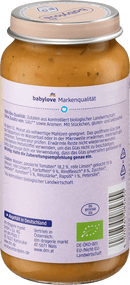 babylove Maaltijd met linzen en groenten met rundvlees vanaf 12 maanden, 250 g