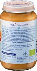 babylove Menu: pasta met ham en groenten, vanaf de 8e maand, 220 g