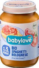 babylove Menu Spaghetti Bolognese vanaf de 5e maand, 190 g