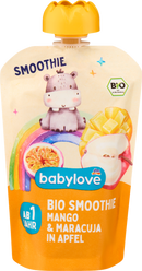 Babylove Smoothie (pomme, mangue, fruit de la passion), 100 g