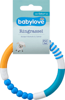babylove Ringrammelaar blauw/wit/oranje, 1 stuk