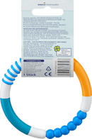 babylove Ringrammelaar blauw/wit/oranje, 1 stuk