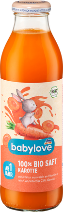 babylove Wortelsap vanaf 1 jaar, 500 ml
