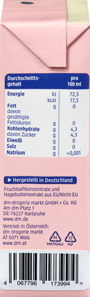 babylove Sap & water met rozenbottel vanaf 1 jaar, 200 ml