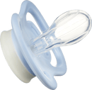 babylove Air Nacht-fopspeen, symmetrisch, roze/blauw, 5-18 maanden, 2 stuks