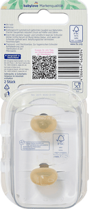 babylove Latex fopspeen symmetrisch, eucalyptus/munt, maat 3,  vanaf 16 maanden
