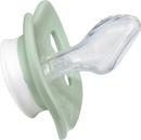 babylove Fopspeen van siliconen, anatomisch, mint/blauw, maat 3, vanaf 16 maanden, 2 stuks